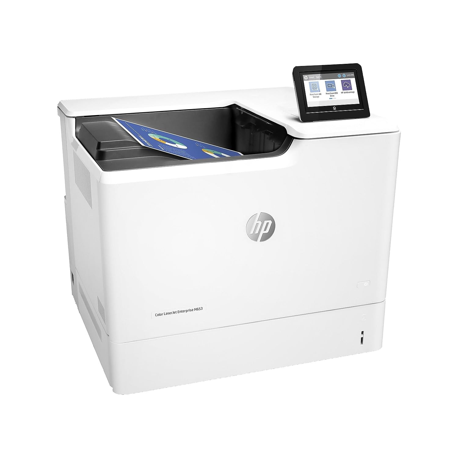 Amazon.com: HP Color LaserJet Enterprise M653dn Printer with